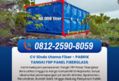 ☎️0812-2590-8059 : Tangki FRP Fiberglass 10 m3 di Mojokerto