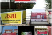 Jasa Pembuatan Papan Nama, Neon Box, Huruf Timbul, Dll