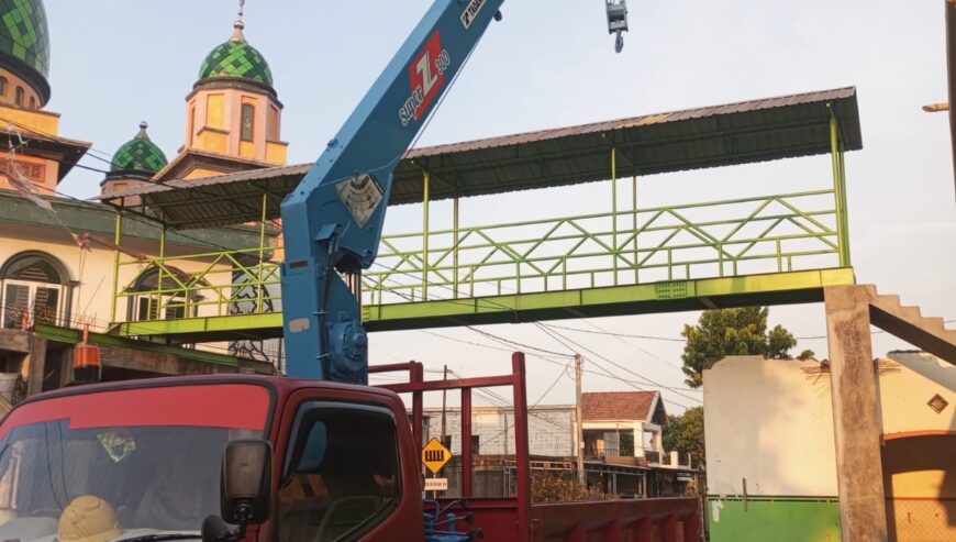 di jual Truck Crane £ ton 5 section