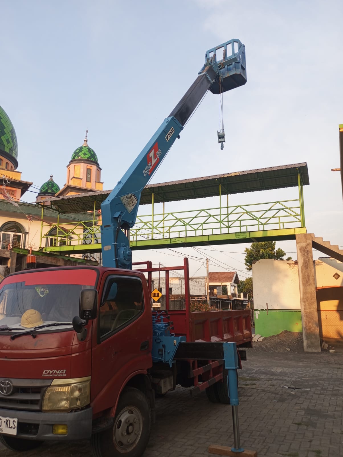 di jual Truck Crane £ ton 5 section