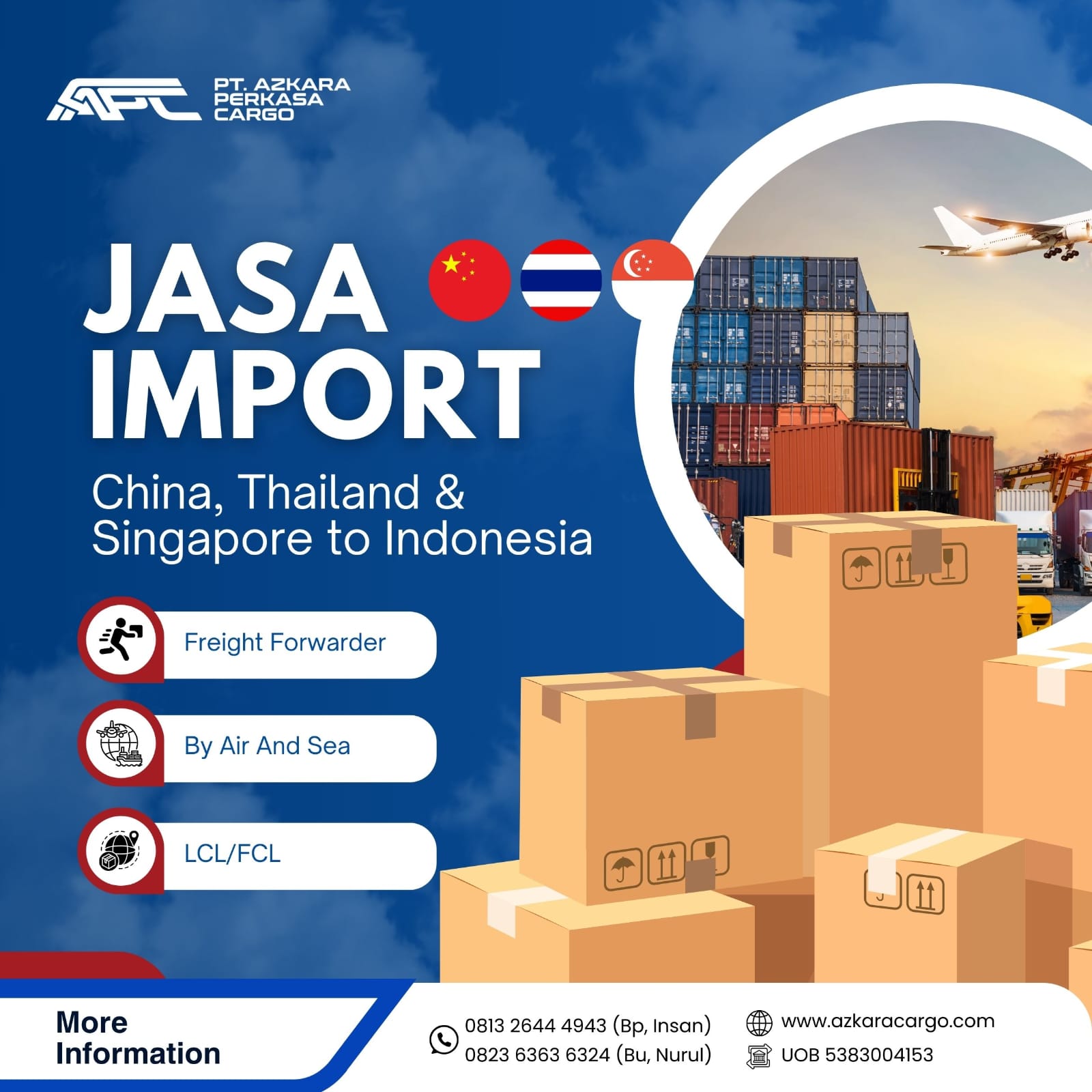 Import Barang China, Thailand dan Singapore to Indonesia