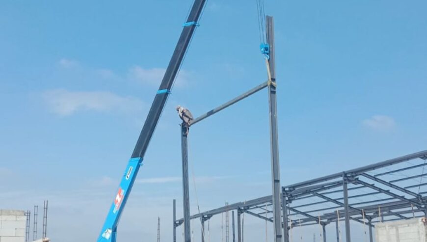 di jual Truck Crane £ ton 5 section