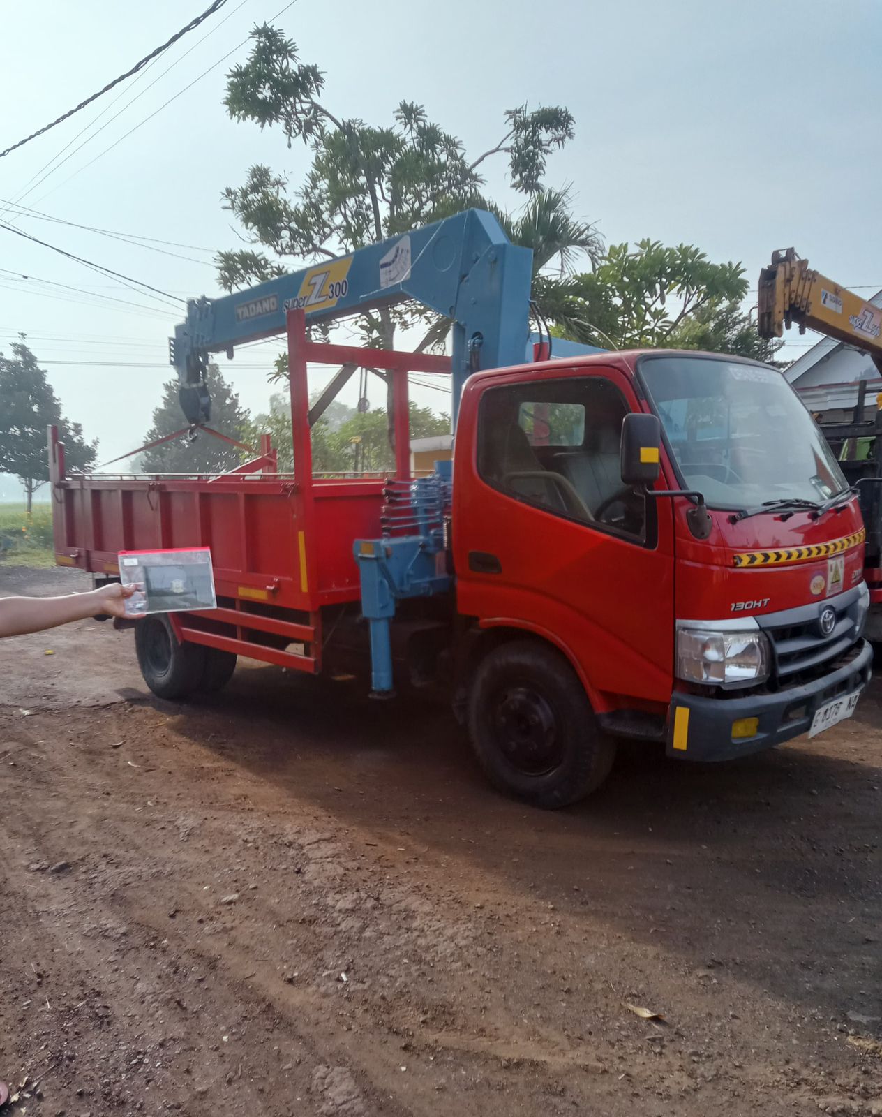 di jual Truck Crane £ ton 5 section
