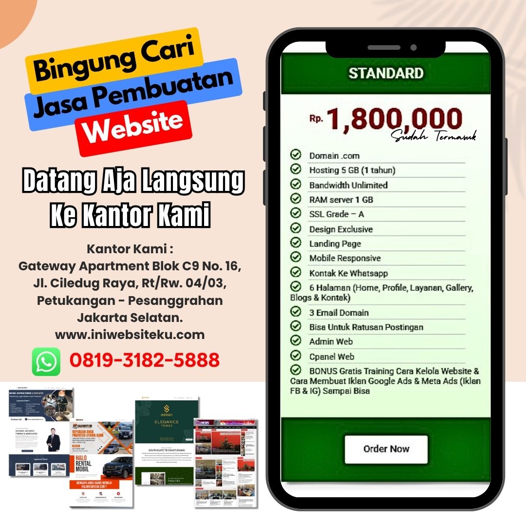 Paket Jasa Pembuatan Website