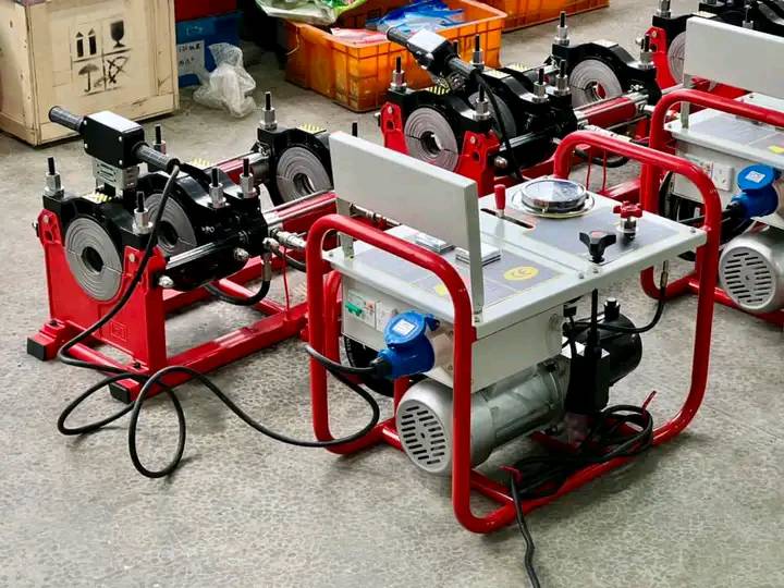 Mesin Pemanas Pipa HDPE SHD 160mm Hydraulic AMD Welding