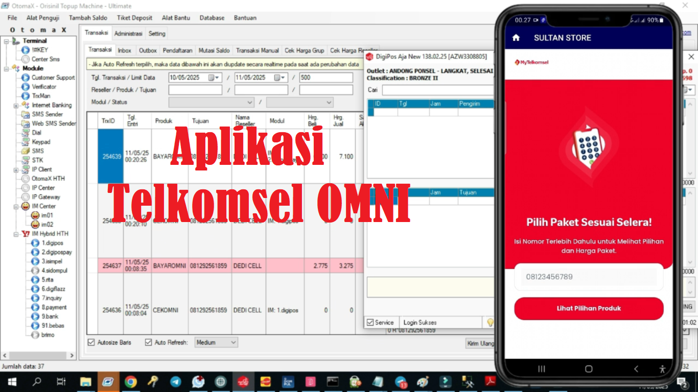 Server Pulsa Baru Bergaransi Bisa request Fitur