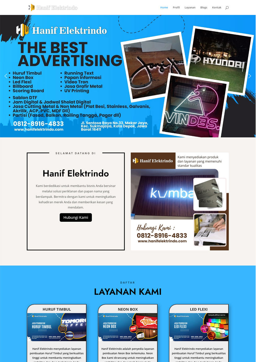 Paket Jasa Pembuatan Website