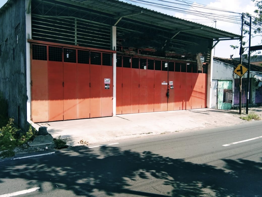 Gudang/ruko tengah kota Klaten strategis bisa untuk usaha