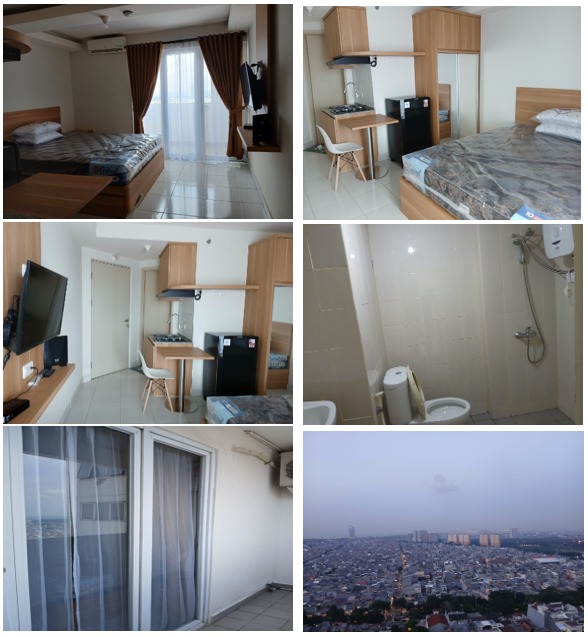 Disewakan Unit Apartemen Type Studio di Jakarta Pusat