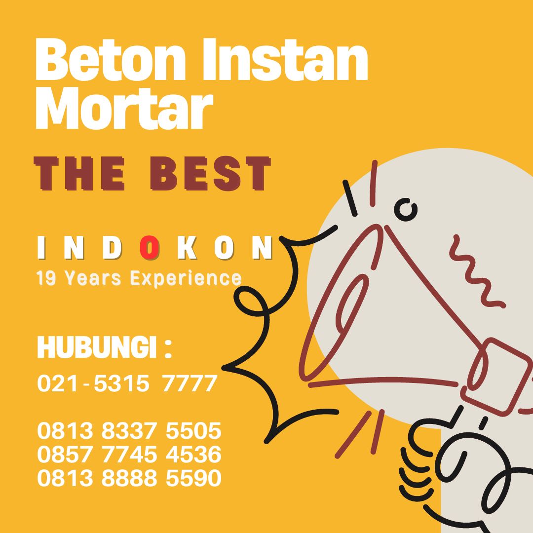 BETON INSTAN K 300 INDOKON | INDOKON BETON INSTAN