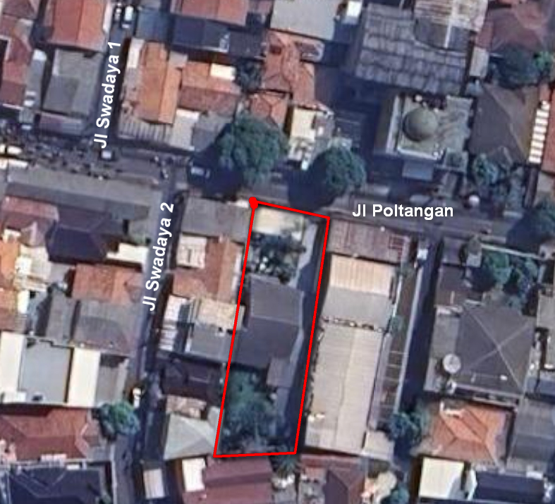 Jual Rumah Gratis 3 Toko dekat Tol JORR