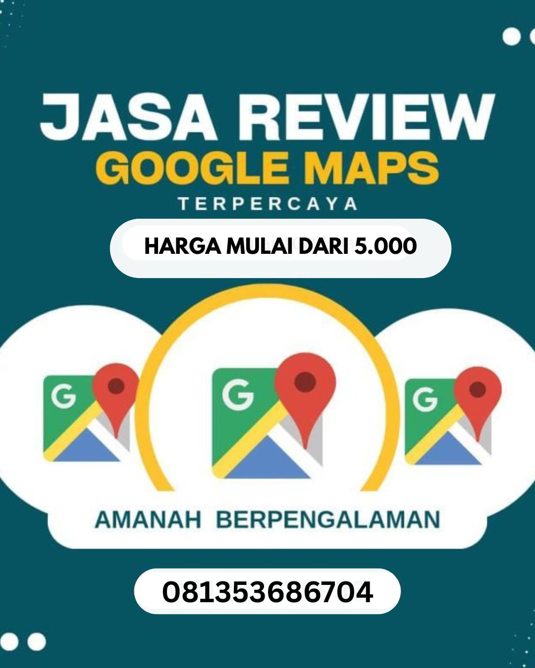 JASA RIVIEW GOOGLE MAPS TERMURAH DAN PROFESIONAL