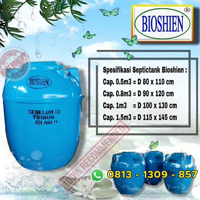 Bio Septic Tank Ramah Lingkungan Biotech Bioshien Fiberglass
