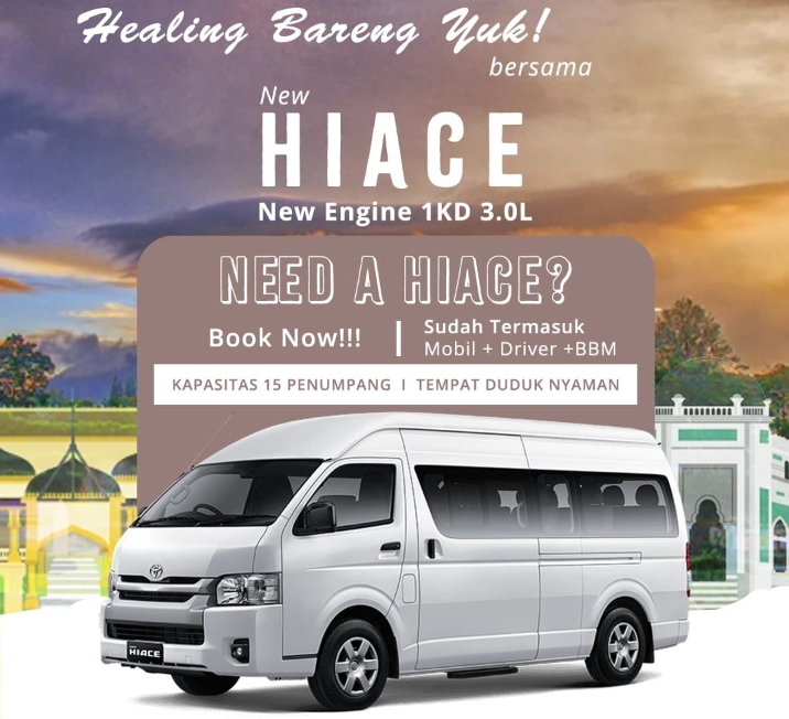 SEWA MOBIL HIACE MEDAN
