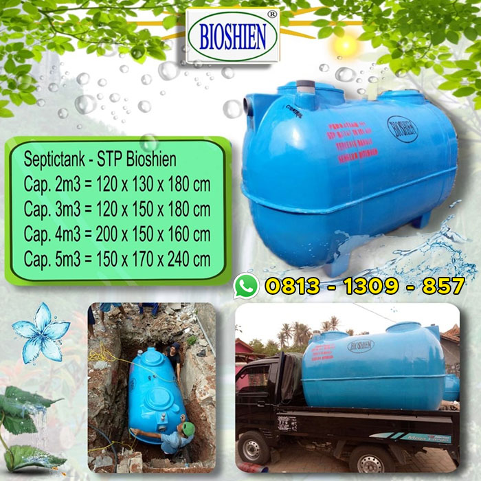 Bio Septic Tank Ramah Lingkungan Biotech Bioshien Fiberglass