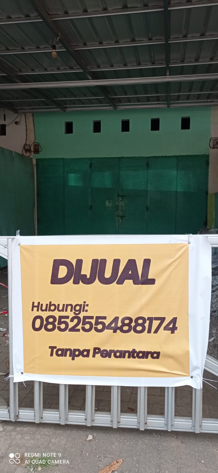 dijual ruko 2 lantai (850jt-nego)