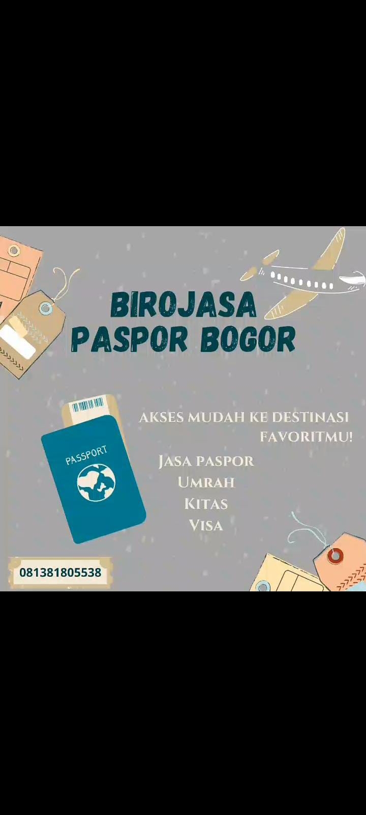 JASA PENGURUSAN PASPOR, VISA, KITAS DLL