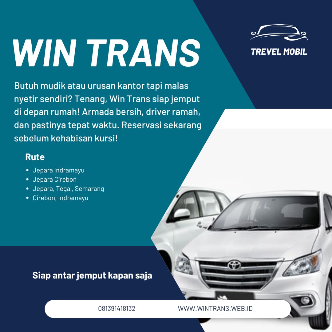 travel pati kudus jepara semarang tujuan brebes indramayu