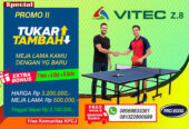 Jual Meja Pingpong VITEC Z.8 – Kualitas Pro, Harga Promo! Bo