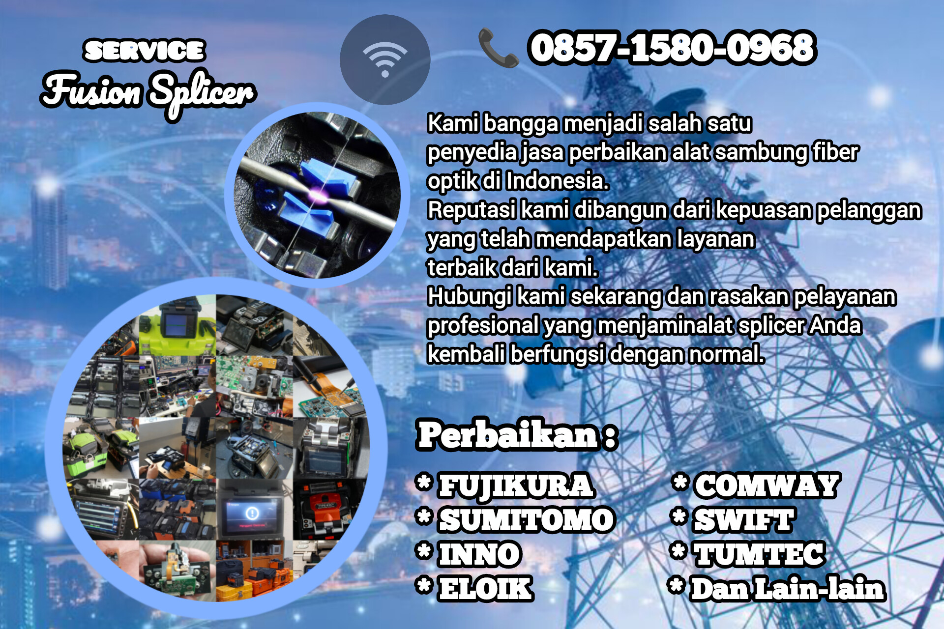 Service Fusion Splicer